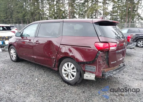 2018 Kia Sedona Lx z USA, uszkodzony, nr VIN KNDMB5C12J6394192